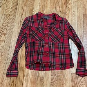 Topshop flannel shirt